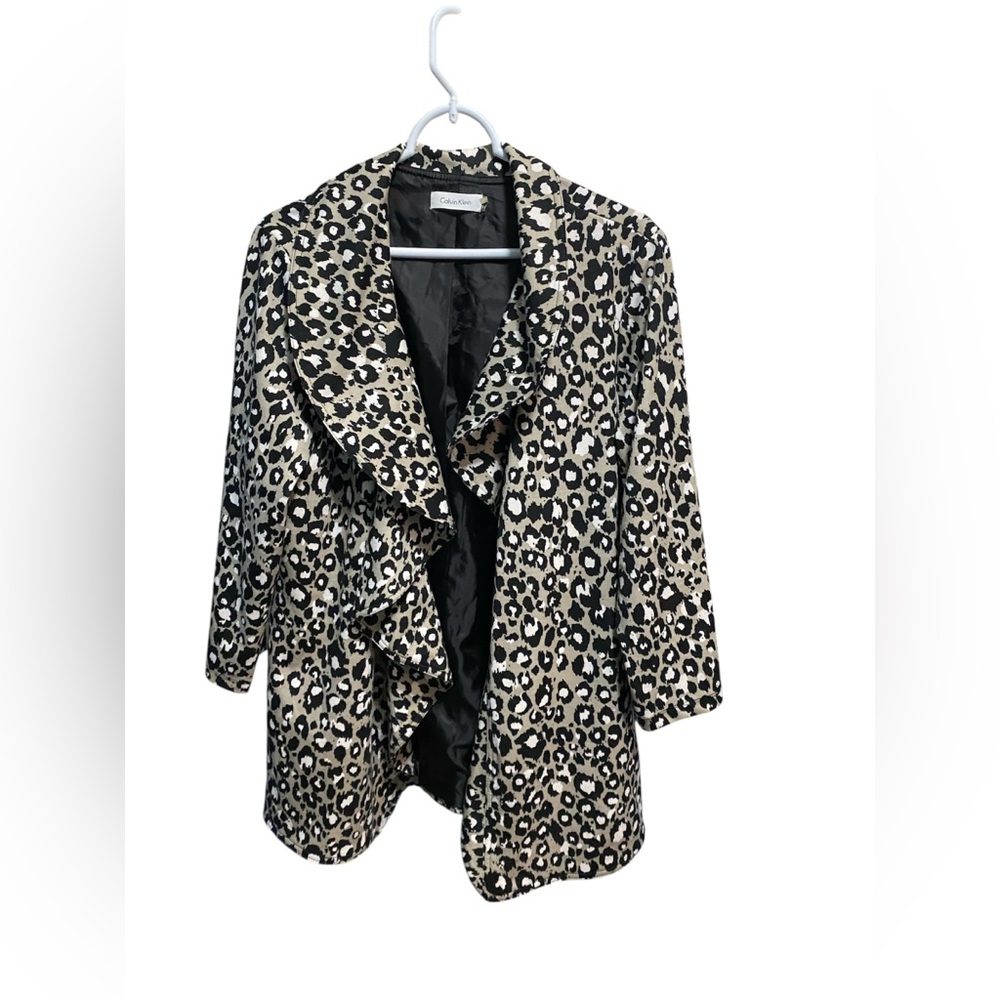 ๐ Leopard Print Women's Blazer - Picture 1 of 7